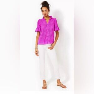 Lilly Pulitzer Pink Patterned Top